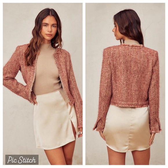 Blair open Front Knit Blazer